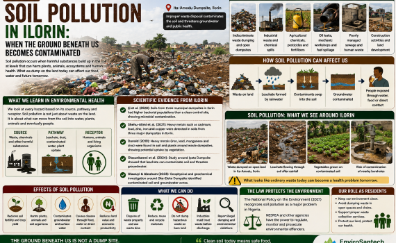 Soil pollution - when the ground gets contaminated