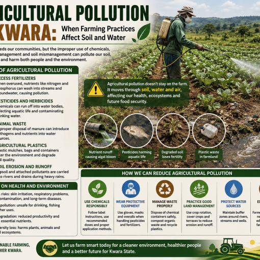 Agricultural pollution - when farming affects soil and water
