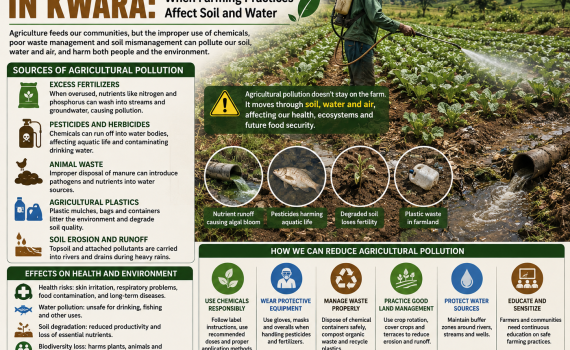 Agricultural pollution - when farming affects soil and water