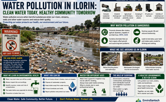 Water pollution - protecting water