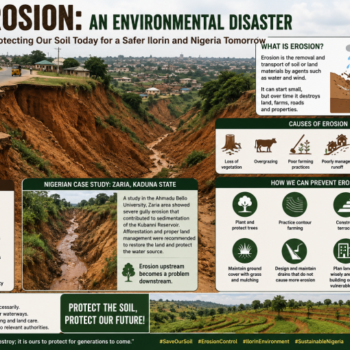 Erosion - an environmental disaster
