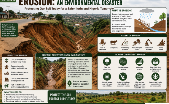 Erosion - an environmental disaster