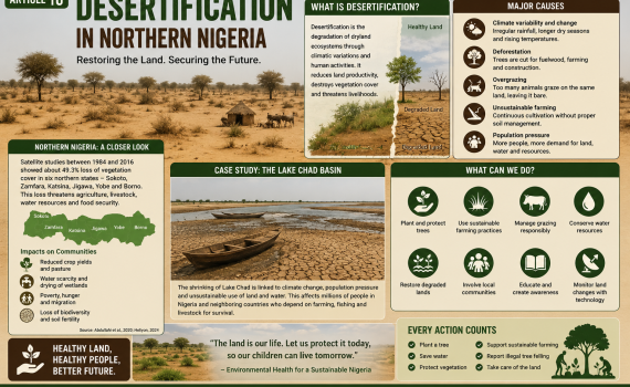 Desertification - disaster