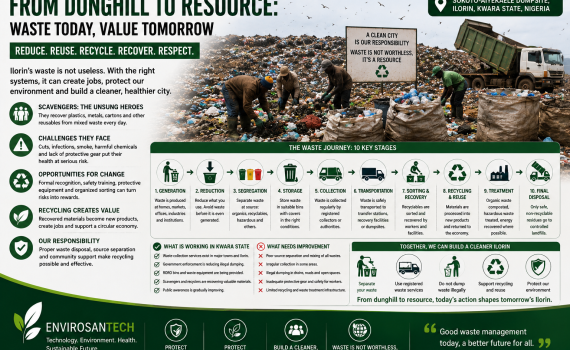 from dunghill to resource - waste management