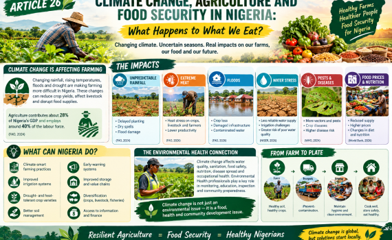 Climate Change, Agriculture and Food Security in Nigeria